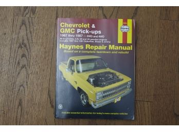 Haynes - GM Full-Size Trucks 1967 - 1987 Repair Manual - Brand New