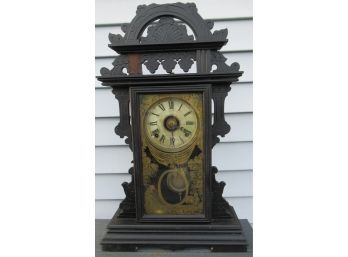 Antique Ornate Clock - For Parts Or Repair