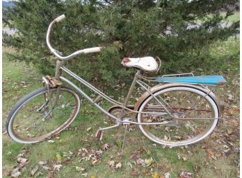 Really Cool Old 26' Bicycle With White Wall Tires