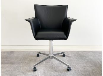 A Stunning Modern Leather Office Chair By Rolf Benz