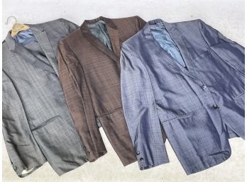 A Trio Of 1950's Suit Jackets
