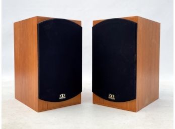 A Pair Of Monitor Audio Speakers