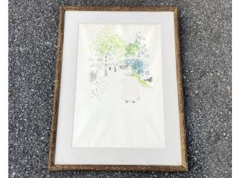 A Framed Abstract Print