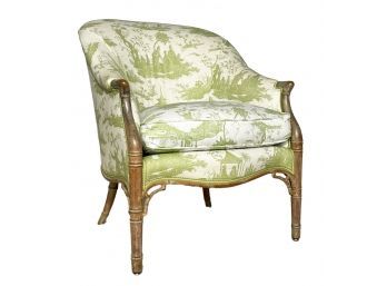 A Chinese Chippendale Style Arm Chair
