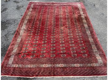 A Vintage Bokhara Rug (AS IS)