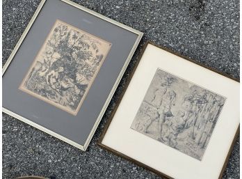 Classically Inspired Etchings