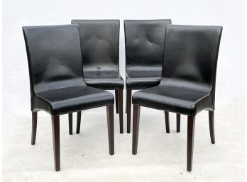 A Set Of Italian Export Side Chairs By Calligaris