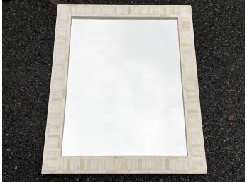 A Mirror With Shell/Mother Of Pearl Frame