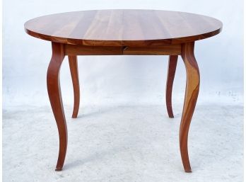 A Large Extendable Maple Dining Table By The Asher Benjamin Studio For Crate & Barrel