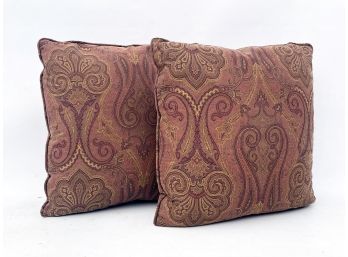 A Pair Of Accent Pillows