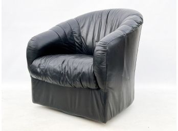 A Vintage Leather Arm Chair
