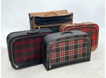A Fabulous Grouping  Of 1950's Suitcases