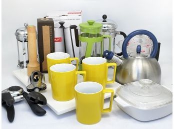 The Well Appointed Modern Kitchen - Bodum, Alessi And More (NO YELLOW MUGS)