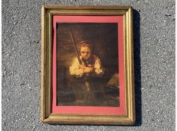 An Antique Oil Painting
