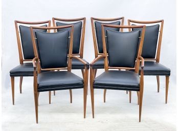 A Set Of 6 Mid Century Modern Dining Chairs By John Widdicomb