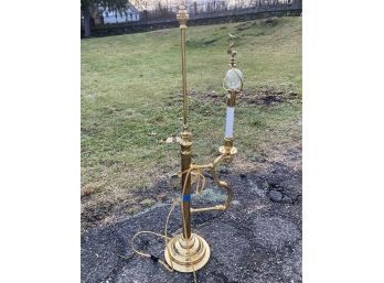 A Vintage Brass Lamp