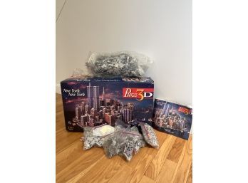 New York New York , Puzz3D,  Maybe Has All The Pieces. Comes With The Assembly Guide