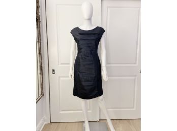 Oscar De La Renta Sheath Dress Size 10 (runs Small)