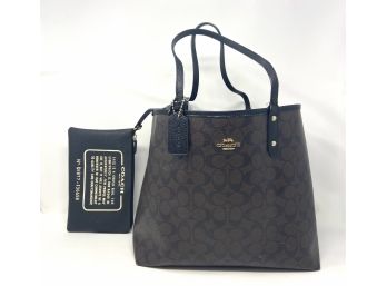 Coach Monogram Tote Bag