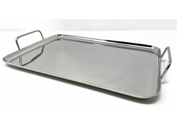 West Elm Blaise Barware Stainless Steel Tray