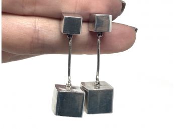 Vintage Sterling Silver Earrings