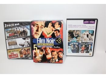 17 Classic Films On DVD -Fred Astaire/Ginger Rogers -Film Noir Classics - His Girl Friday & More