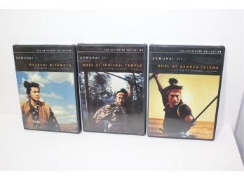 Samurai Trilogy On DVD From Criterion Collection By Hiroshi Inagaki