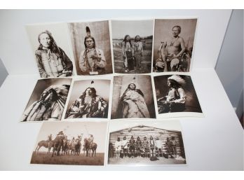 10 Native American Postcards  AZUSA -1982 -1985- 1990- 1991-1992