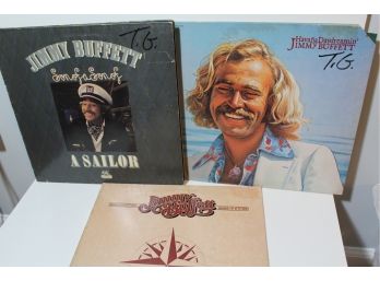 3 Album Jimmy Buffet Group - Havana Daydreamin' - Changes In Attitudes  - Son Of A Son Of A Sailor