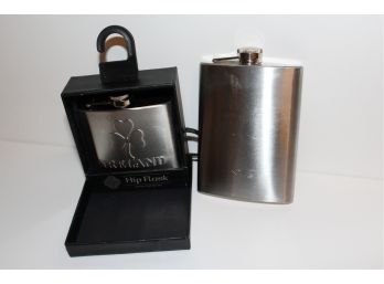 2 Stainless Steel Flasks - 1 Ireland Design