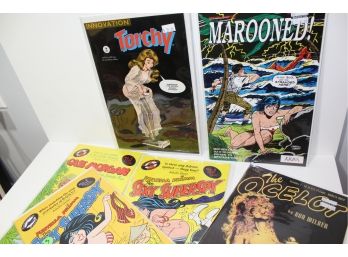 6 Adult Comics - 1990 - 1991 - 1994