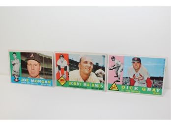 1958 & 1960 Topps Baseball Cards