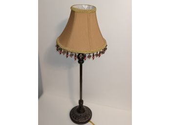 Nice Beaded Lamp - Vintage-styled