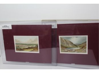 1875 Chromolithographs Of Scotland - Multi-Stone Color (2)