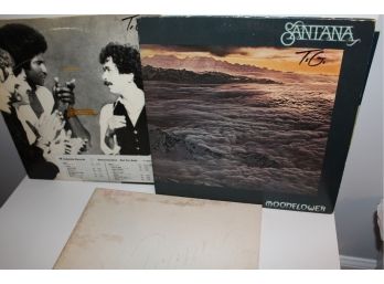 3 Albums By Santana - Welcome 1973 - Moonflower 1977 - Inner Secrets 1978