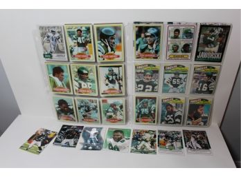 Vintage Philadelphia Eagles Football (34 Cards) 1977, 1980