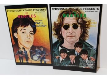 2 Personality Comics Presents The Beatles Featuring Paul McCartney & John Lennon