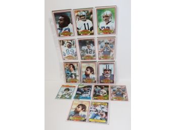 Vintage Cowboys Football 1977 - 1978 -1980 (24 Cards)