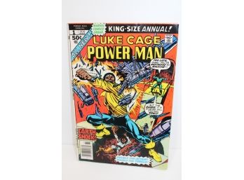 Marvel Power Man ( Luke Cage) King-size Annual #1 1976