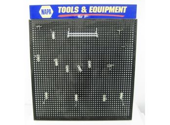 NAPA Metal  Tools & Equipment Store Display With Removeable Hooks