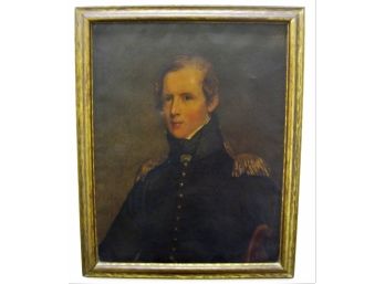 Major John Biddle Portrait After Thomas Sully '1783-1872' Print On Canvas