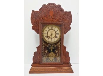 Antique Waterbury Gingerbread Clock