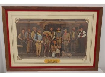 John Bianchi Signed Original 1972 Bianchi Leather 'The Wild Bunch' Advertising Poster