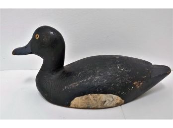 Cliff Avann Vintage Black Duck Decoy  Toronto Ontario