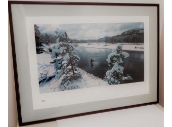 1997 National Geographic Society Limited Edition Hand Numbered Yellowstone River Poster Print