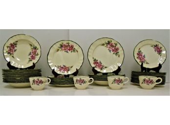 36 Pieces Of Vintage Pagnossin Earthenware Italian China  Treviso Italy