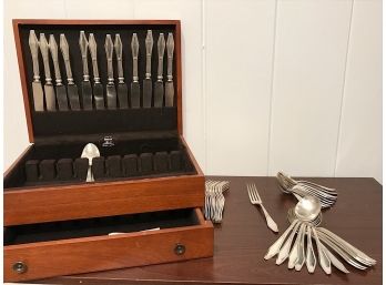 Holmes & Edwards Silverplate Flatware - Service For 12