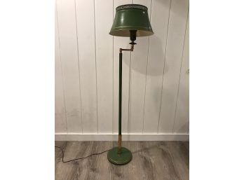Vintage Green Floor Lamp