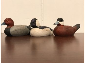 Three Collectible Ducks