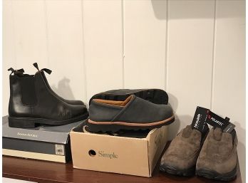 Three Pairs Of 'New' Mens Shoes